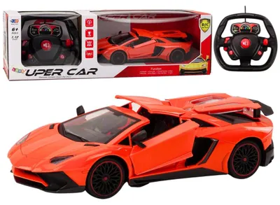 Obrázok produktu pre RC športové auto 1:12 Otváracie dvere oranžové