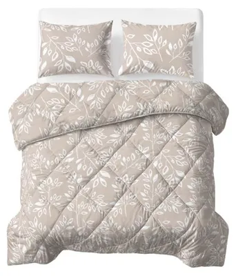 Obrázek produktu pro Sleeptime, přikrývka "Lazy", barva Neva Taupe/Sand, rozměry 240 x 200 cm, včetně povlaků na polštáře