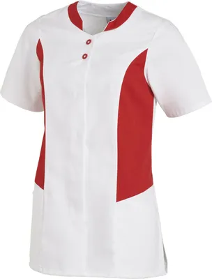 Produktbild von Leiber Damen Hosenkasack mit 1/2 Ärmel 08/25070/0102 Weiß/Rot-36