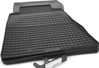 Produktbild von für Mercedes E-Klasse 190-190E ab 1982-1993 Passform PETEX Gummimatten 4-teilig schwarz Allwettermatten Gummifußmatten