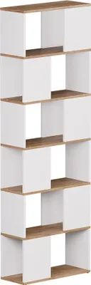 Produktbild von Raumteiler Vicco Eneos Weiß/Goldkraft Eiche 60 x 186 cm, Model 55628
