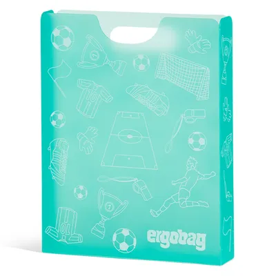 Produktbild von Ergobag Accessoires türkis ERG-BOX-001_006-Fußball_-
