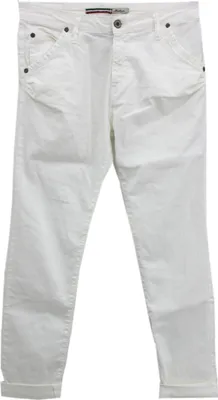 Produktbild von 33397 Please, P 85A_CV9MOT-P85A, Damen Jeans Hose, Gabardine Stretch, 1102-bianco ottico, L