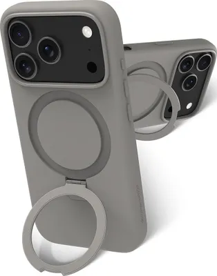 Productafbeelding van dbramante1928 Roskilde Kick ICON - Achterkant hoesje voor mobiele telefoon - compatibel met MagSafe - riviersteenlook - voor Apple iPhone 17 Pro