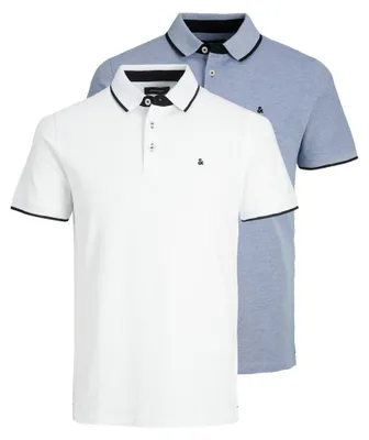 Produktbild von Jack & Jones 12191216, Weiß, L, Baumwolle, Nicht bleichen, Nicht chemisch reinigen, Feinwäsche (30°C)