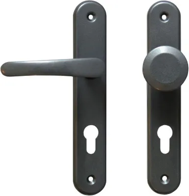 Produktbild von GAMAR 72 WB Drehtürknopf/-griff, Graphitlack