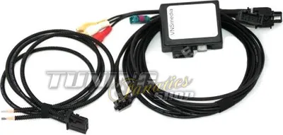 Obrázok produktu pre Multimediálne rozhranie AV audio video DVD adaptér káblový zväzok pre VW satelitnú navigáciu RNS 850