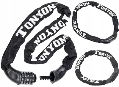 Produktbild von TONYON 237206 Kettenschloss Zahlenschloss 90 cm