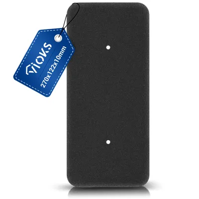 Produktbild von Sockelfilter 270x122mm passend wie Candy 40006731 Schwammfilter für Trockner