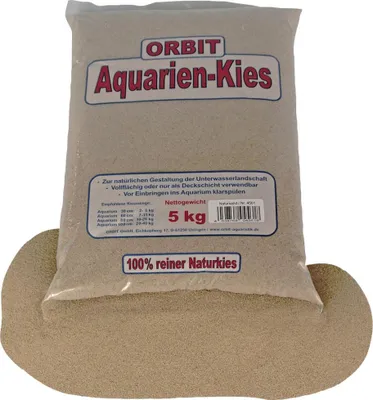 Produktbild von Orbit Aquarien Natur-Sand natur 5 kg