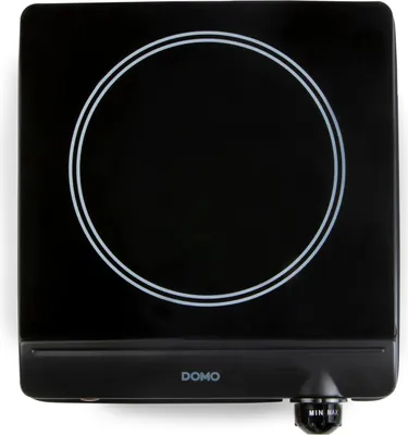 Produktbild von Domo DO30111KP, Schwarz, Arbeitsplatte, 25.3 cm, Keramik, Keramik, 1 Zone(n)