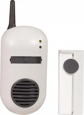 Obrázok produktu pre Rádiový zvonček v sade BULIK hermetický 230V, dosah 100m, DRS-982K, sundi Zamel Zamel