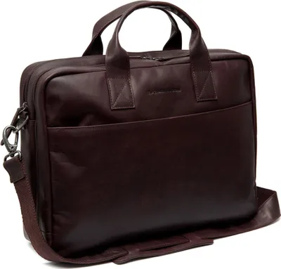 Produktbild von The Chesterfield Brand Businesstasche Aktentasche mit Laptopfach Frazer Laptopbag Brown dunkelbraun