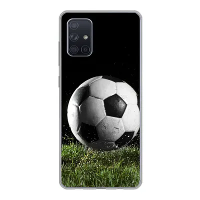 Obrázok produktu pre Kryt mobilného telefónu pre Samsung Galaxy A51 Futbal v tráve Silikónové mäkké puzdro