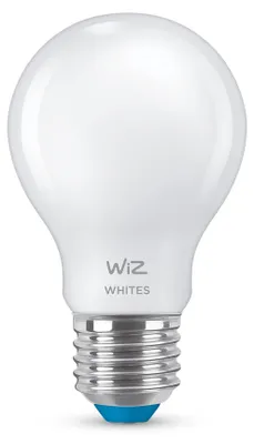 Zdjęcie produktu dla WiZ Żarówka z matowego szkła 60 W A60 E27, Inteligentne żarówki, Wi-Fi/Bluetooth, Biały, Wi-Fi 4 (802.11n), 802.11b, 802.11g, LED, E27
