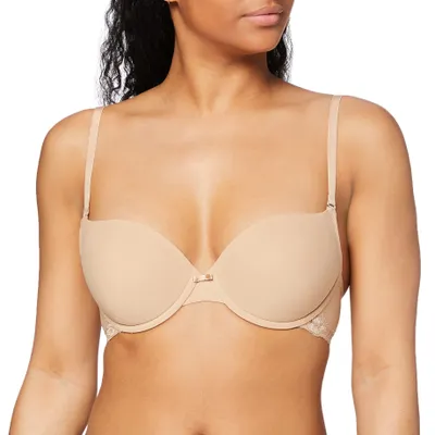 Produktbild von Triumph Lovely Micro Whum, Farbe: Smooth Skin 5G/6106, Größe: 75D Bügel-BH mit Halbschale, Push-up und multioptionalen Trägern