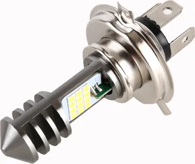 Produktbild von H4 DC12V / 7.4W Motorrad LED Scheinwerfer mit 24LEDs SMD-3030 Lampenperlen (Weißlicht)