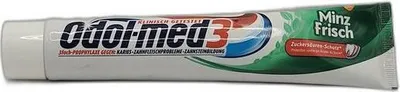 Produktbild von Odol Med3 Zahncreme Minzfrisch - 75 ml Zähne, Karies
