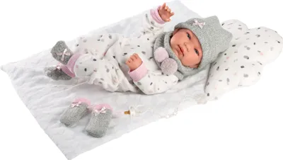 Image de Llorens M843-36 tenue de poupée NEW BORN taille 43-44 cm
