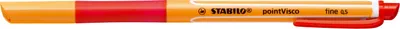 Image de 10 stylos à bille gel STABILO 1099/40 pointVisco®, 0,5 mm, rouge