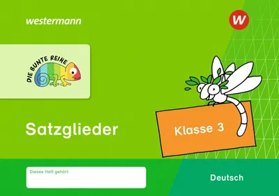 Immagine prodotto di DIE BUNTE REIHE - Deutsch. Satzglieder Klasse 3