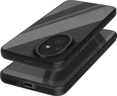 Produktbild von Avizar, Ultradünne Schutzhülle für Honor 200 Pro, Silikonumrandung, Schwarz
