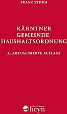 Produktbild von Kärntner Gemeinde Haushaltsordnung