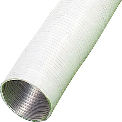 Zdjęcie produktu dla Biała kompaktowa rura aluminiowa Ø 150 mm. / 5 metrów