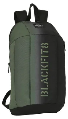 Immagine prodotto di Zaino per bambini BlackFit8 Gradient Nero Verde militare 22 x 39 x 10 cm Mini