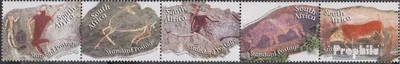 Produktbild von Briefmarken Südafrika 2006 Mi 1687-1691 Fünferstreifen (kompl.Ausg.) gestempelt Felsritzungen