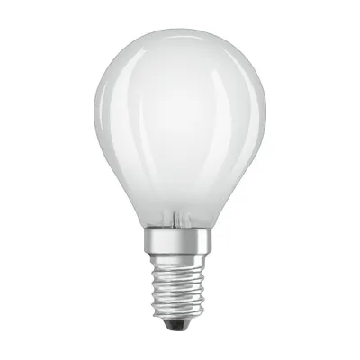 Produktbild von OSRAM HOMELIGHTING 4058075436404 LED (monochrome) EEC F (A - G) E14 Pear shape 2.5 W = 25 W Cool white (Ø x L) 45 mm x 78 mm 1 pc(s)