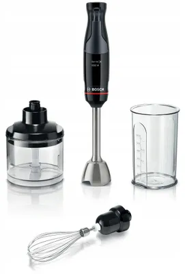 Handmixer Bosch Msm4b621 1000 W + Zerkleinerer + Schneebesenaufsatz UP6AY-ADG