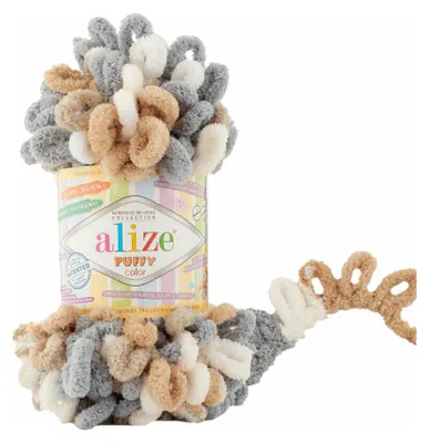 Obrázok produktu pre Alize Puffy Color 6395 Pletacia priadza
