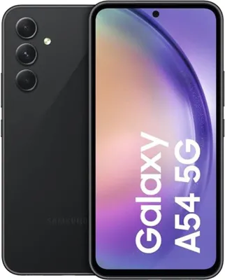 Produktbild von Samsung Galaxy A54 5G SM-A546B/DS, 16,3 cm (6.4"), 8 GB, 128 GB, 50 MP, Android 13, Graphit