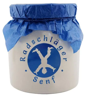 Produktbild von Radschläger Senf Steinguttopf - 250ml