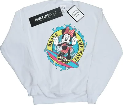 Produktbild von Disney - "Brave The Wave" Sweatshirt für Herren BI38100 (L) (Weiß)