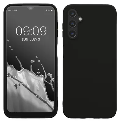 Produktbild von kwmobile Handyhülle für Samsung Galaxy A14 5G Hülle - TPU Case - Kabelloses Laden - Schutzhülle Cover in Schwarz