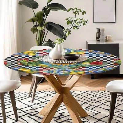 Produktbild von Wasserdichter Gartenbeistelltischschutz - 120 cm - Elastisch - Wasserfest