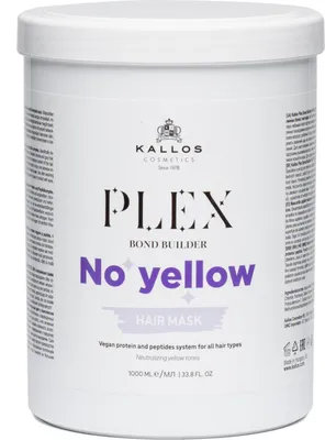 Zdjęcie produktu dla Maska do włosów Plex No Yellow, 1000 ml