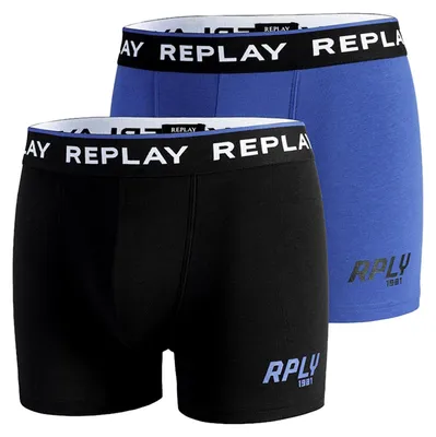 Produktbild von Replay Unterhose Trunks 2er Pack