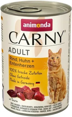 Obrázek produktu pro animonda Carny 4017721837224, Dospělý jedinec, Jakékoli plemeno, Hovězí, 400 g