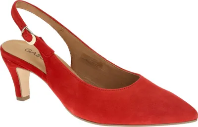 Produktbild von Gabor 81.590 Damenschuhe - Sling Pumps rot NEU