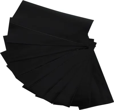 Produktbild von vhbw 10x Schrumpfschlauch für Akku-Zellen - Schrumpffolie, 7,2 x 3 cm Schwarz