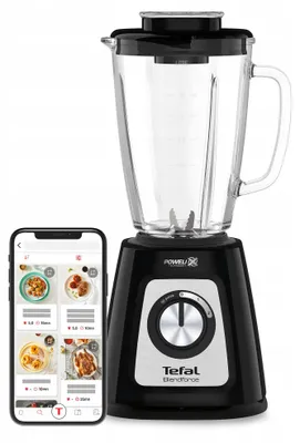 Tefal BlendForce 2 BL435831 Standmixer, 800 W, 1,75-l-Glaskrug, Eiscrush
