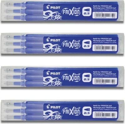 Produktbild von Pilot Frixion Ball Ersatzminen 0.5 blau- 12er-Set