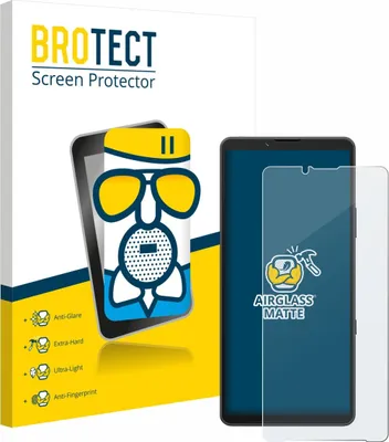 Produktbild von BROTECT Entspiegelungs Schutzglas für Sony Xperia 10 VII Schutzfolie Panzer Folie Glas Display Schutz matt