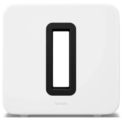 Image de Sonos Sub 4 Noir, Blanc Caisson de basse actif