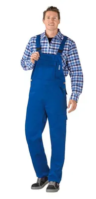Produktbild von Planam  Tristep Latzhose kornblau Gr. 102, 1121102
