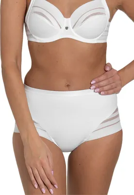 Produktbild von LISCA | Alegra Hoher Taillen Slip - Weiß / 46 | Shapewear & Mieder