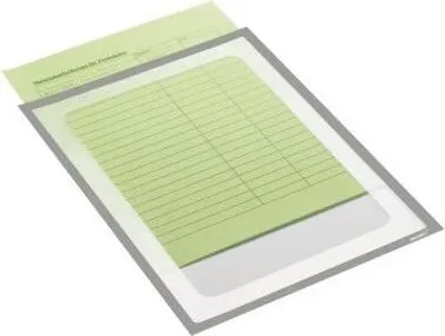 Zdjęcie produktu dla Ultradex kieszeń informacyjna 879609 225x312mm sk szary